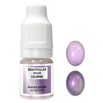 뷰티풀러 UV LED 착색제 글리터 5ml - 오로라 컬러 5종 레진공예 레진아트, 오로라 퍼플