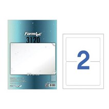 폼텍 레이저용 방수 라벨 PP-3120 10매 라벨용지 프린터라벨지, 단품