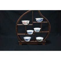 도자기 찻잔 보이차잔 6종 중 택, 5넝쿨