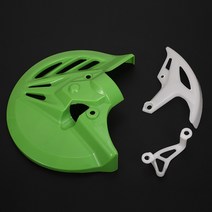 캘리퍼커버 브레이크튜닝 브레이크 디스크 보호 플레이트 커버 플라스틱 후면 캘리퍼스 혼다에 적합 CRF T4 T6 crf 250 450 먼지 자전거, 05 green