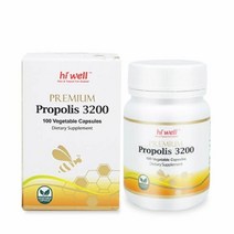 하이웰 프리미엄 프로폴리스 3200mg 100베지캡슐X1개
