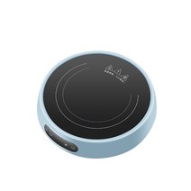 DMWD-2200W 전기 밥솥 가정용 인덕션 쿠커 세라믹 히터 차 스토브 핫 플레이트 3 시간 타이밍 220V, 블루 쓰리 링