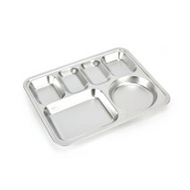 구내식당 단체 급식용 4찬 스텐 식판 식판트레이 개인식판, 울집양품 본품