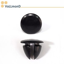 PVC마개/PVC뚜껑/10파이/앤드캡/플라스틱마개/10개입, 블랙