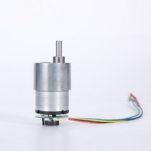 JGB37-520 DC 모터 6V 12V 24V 4.8W 감속기 AB 듀얼 위상 홀, 09 320rpm_01 6V