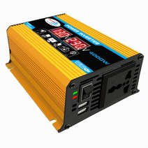 6000 w 디지털 자동차 인버터 12 v 220 v 수정 사인파 인버터 전압 변환기 + lcd 디스플레이, 한개옵션0