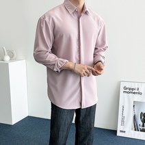 데일트 남자 링클프리 스판 히든 셔츠 남방