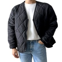 추위앤 남성 국산 프리미엄 깔깔이 점퍼 누빔 패딩