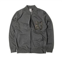 셀러허브 패션 [] 남자 빈티지 카고 패치 데일리 밴딩 항공점퍼 블루종