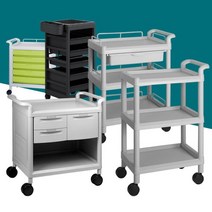 병원 요양원 의료용품 물품 이동 트롤리 카트 관공서 음식나르기 창고 매장, CART-2002B
