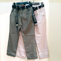 행텐주니어 공용 허리고무 우븐팬츠 