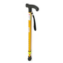 국산 효도지팡이 1개-노약자 스틱 미끄럼방지 야광반사띠 적용 외출필수품