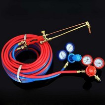 자동가스절단기 산소 용접기 마그네틱 절삭기 토치, 100형아세틸렌토치+30m가스관+산소+아세틸렌