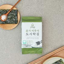 상하농원 유기 지주식 도시락김 4.2g(10매)6봉, 6개, 단품