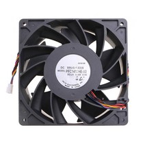 140x38mm 냉각 팬 교체 PFC1412HE-00 하이 CFM 냉각 팬 6 핀 커넥터 액세서리가있는 7000 rpm
