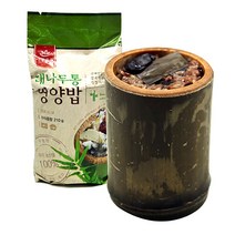 두레생협 대나무통 영양밥 210gX4개 즉석 잡곡 죽통 영양 밥