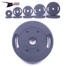 포스스포츠 국산 50mm 중량 원판 바벨 플레이트 2.5kg 5kg 7.5kg 10kg 15kg, 10kg x2개