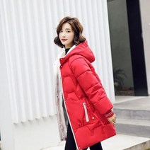 후드 파카 롱 지퍼 코트 면 패디드 자켓 여성용 따뜻한 빅 포켓 캐주얼 아웃웨어 2022 년 신제품