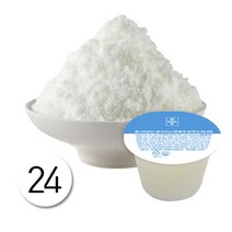 흥국 업소용스노우빙 밀크얼음샤베트300g(눈꽃타입) 24개, 300g