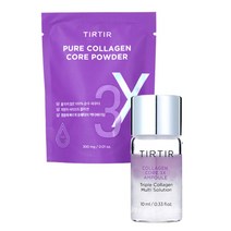 티르티르 콜라겐 코어 3X 프로그램 1주분 콜라겐 파우더 + 앰플 스포이드 미포함 미박스, 1병(미박스)