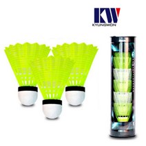 경원 KW 나일론 배드민턴 공 셔틀콕 6P 볼 스포츠 클럽 센터 유산소 운동 건강 동호회 다이어트 학교 야외 강력한 내구성 용 실내 실외 활동 일정한 경기 체육 수업 튼튼한 시합