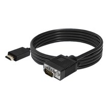 케이블메잇 HDMI to VGA RGB 삼성 LG HP DELL노트북 15핀 모니터 빔프로젝터 연결케이블, 3m, 1개