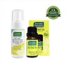 써스데이플랜테이션 써스데이플랜테이션 티트리 촉촉진정 세트 티트리오일10ml+워시폼150ml