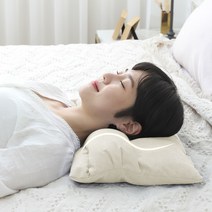 수니홈 조절 경추베개, 모달 베이지, 바이오비드폼