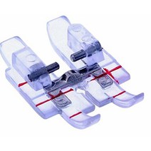 Sew link Pfaff Ambition 1.0용 0.6cm(1/4인치) 투명 퀼팅 풋 1.5