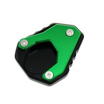 사이드 킥 스탠드 확장 가와사키 NINJA400 바이크 오토바이 지원 블랙 레드 블루, 01 green