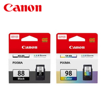 캐논정품 PG88검정+CL98칼라 세트 잉크 캐논 PIXMA E500 E510 E600 E610 프린터 잉크 PG88 CL98