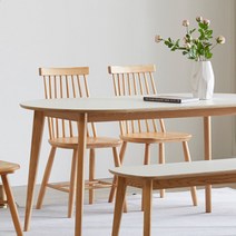 라움 애플체어 우드체어 살대형 원목의자 식탁 카페 의자 내추럴 월넛, 애플체어(내추럴)