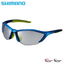 시마노 17 스포츠 변색렌즈 고글 S61R-PH, 메탈릭 화이트그린