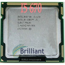 I5 670 cpu 코어 i5-670 데스크탑 CPU 4M 3.46GHz 원래 사용 분해 프로세서