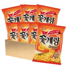 꽃게랑 70g X 10 오리지날 구워만든 스낵 간식 과자, 40개