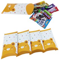 간식꾸러미세트 어린이집생일선물 구디백 유치원답례품 학원과자박스단체선물, 간식세트 곰돌이 B