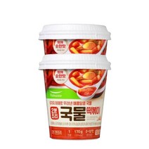 [우리집]2분조리 국물떡볶이(1인분 용기형) (170g)X2 간편식 아침대용 캠핑 자취생 안주 간단식사 맛있는 한끼 풀무원 1개 2개 3개 4개 5개 6개 7개 8개 9개 10개, 22개