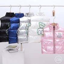 도오빠 아동 여아용 롱 패딩 조끼 다운패딩 가을 겨울 바람막이 간절기 베스트 남아 여아 키즈 주니어 어린이 초등 아동의류