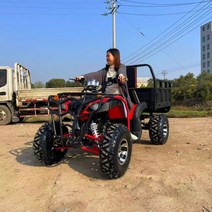 전동 운반카 동력 운반차 리어카 수레 농업용 농기계, 200CC 자동 기어