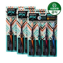 유한양행 유한덴탈케어 FX 칫솔 4입 3개, 없음