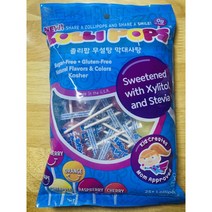 졸리팝 무설탕 막대사탕 125g, 혼합맛, 5개