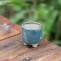 미니화분 꽃 화분 홈세라믹 화분 다육이 플랜터 컨테이너 중국 스타일 미니 녹색 식물 냄비 사무실 데스크, 23 color 23_01 mini