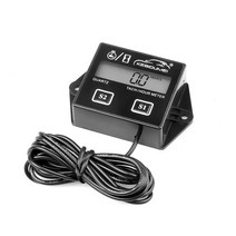 타코메타 rpm측정기 Universal digital engine tach hour 톱, 타크 아워 미터, 1개