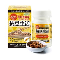 일본 ISDG 낫또키나제 낫토 엑기스 청국장 효소 추출 영양제 60정 4000FU, 1개, 기본