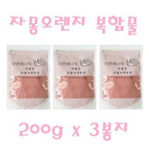 자몽오렌지복합물 추출분말 과라나 가루 200g 3봉지, 3개