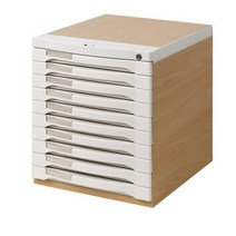 일음쇼핑^^*m우드맥스 플러스 10단 서류함 망플 WDP710G 수납함 가정용 문서정리함 사무용 문서함 나무일medi^*^, ab*^^선택없는