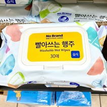 노브랜드 빨아쓰는 행주타월 뽑아쓰는 습식 물티슈형 행주 30매 행주타올, 1개