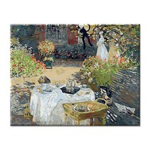 diy 명화그리기 j15 모네 지베리니 정원과 식탁 (물감 2배) 40x50 아크릴 유화 색칠하기 명작그림 집콕놀이 취미생활