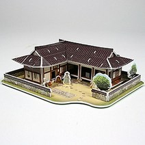 나sksp_3D기와집 1인용 만들기세트 3D만들기 만들기 공작 미술키트 디자품 만들기재료 만들기교구 어린이완구 아동♥ghjr, ♥♥ghjr!!