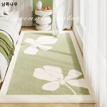 침실 침대 옆 러그 고급스러움 방의 더러움과 두꺼운 침대 옆 러그 ins 롱 카펫 발코니 창문 날리는 매트